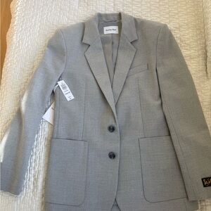 Aritzia  Light Gray womens Blazer